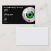 De Visite Carte d'optométrie (Devant / Derrière)