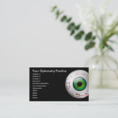 De Visite Carte d'optométrie (Debout devant)