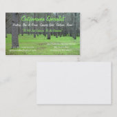 De Visite Carte d'Outdoorsmen (Devant / Derrière)