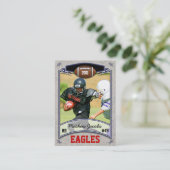 De Visite Carte du football (Debout devant)