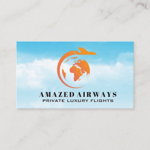 De Visite Carte du monde Avion en vol