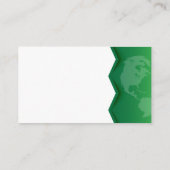 De Visite Carte du monde | Langues d'interprétation (Dos)