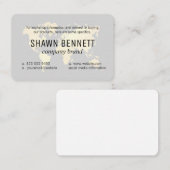 De Visite Carte du Monde (Or) Variation (Devant / Derrière)