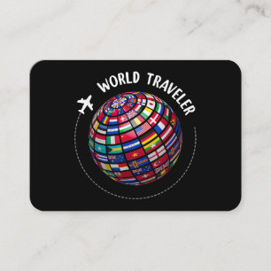 De Visite Carte du voyageur du monde, Voyageur du monde, Pay