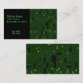 De Visite Carte électronique imprimée (Devant / Derrière)