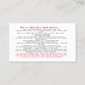 De Visite Carte Goblin Book (Dos)