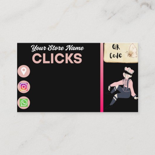 De Visite carte heureuse (Devant)