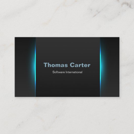 De Visite Carte internationale du programmeur logiciel (Devant)