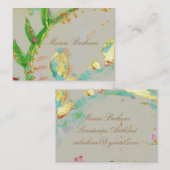 De Visite Carte Maria biz (Devant / Derrière)