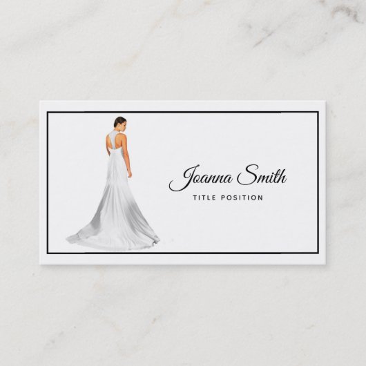 De Visite Carte Mariage simple (Devant)