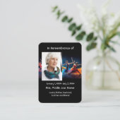 De Visite Carte Memorial Danser danser danser (Debout devant)