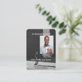 De Visite Carte Memorial Pocket Card Athlète Rollerblade Pat (Debout devant)