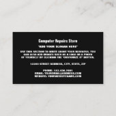 De Visite Carte mère, informatique (Dos)