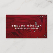 De Visite Carte mère | Micropuce rouge | Tech (Devant)