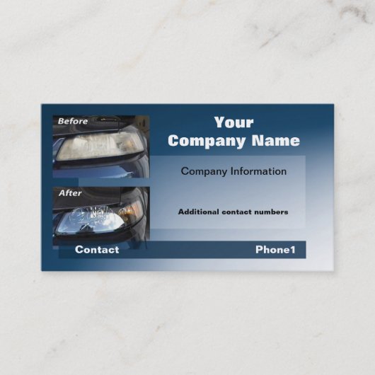 De Visite carte mustang #1 (Devant)