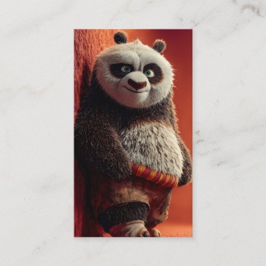 De Visite Carte Panda Mignon (Devant)
