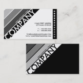 De Visite carte perforable personnalisable couleur (Devant / Derrière)