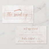 De Visite Carte personnalisée | Modèle non modifiable (Devant / Derrière)