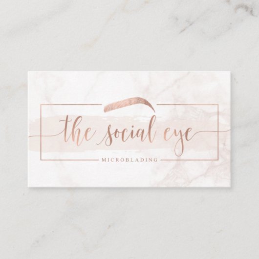 De Visite Carte personnalisée | Modèle non modifiable (Devant)