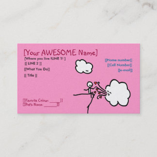 De Visite Carte personnelle