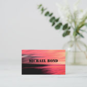 De Visite Carte personnelle, abstraite (Debout devant)