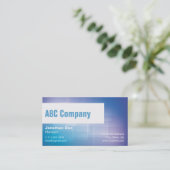 De Visite Carte personnelle Business Manager (Debout devant)