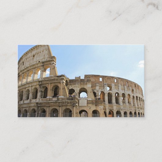 De Visite Carte postale Colesseum (Devant)