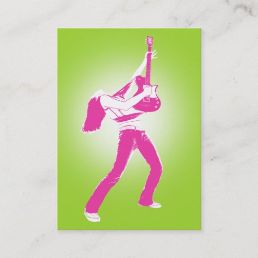 De Visite " Carte potelée majestueuse "verte (Devant)