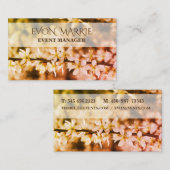 De Visite Carte professionnelle élégante (Devant / Derrière)