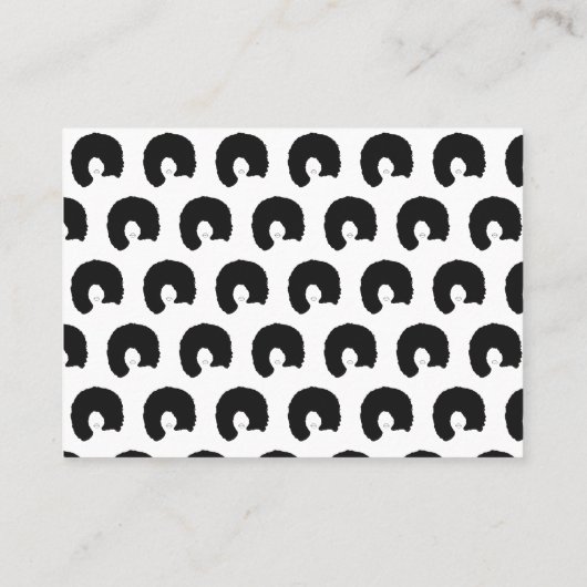 De Visite Carte professionnelle faite sur commande (Dos)