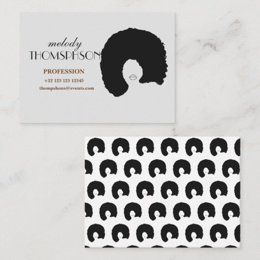 De Visite Carte professionnelle faite sur commande (Devant / Derrière)