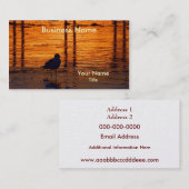 De Visite Carte professionnelle Gold Beach (Devant / Derrière)