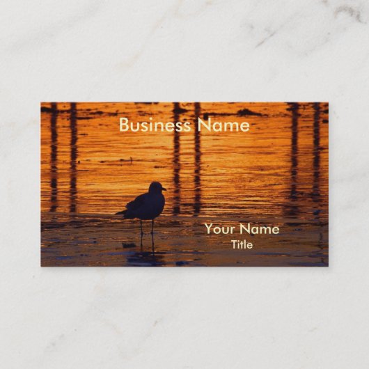 De Visite Carte professionnelle Gold Beach (Devant)
