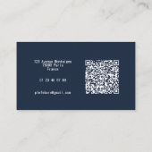 De Visite Carte professionnelle minimaliste, moderne (Dos)