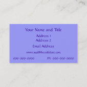 De Visite Carte professionnelle/profil Tropical Color Wave (Dos)