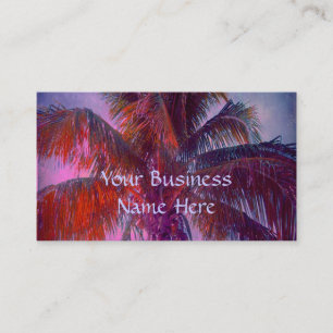 De Visite Carte professionnelle/profil Tropical Color Wave
