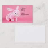 De Visite Carte profil Bunny Plush (Devant / Derrière)