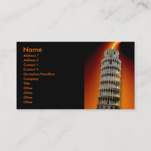 De Visite Carte profil énergie