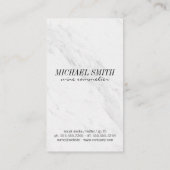 De Visite Carte Punch Vin & Marbre (Dos)