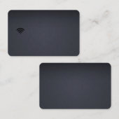 De Visite Carte PVC Wifi Card (Devant / Derrière)