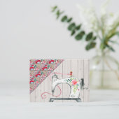 De Visite Carte Quilter / Seamstress (Debout devant)