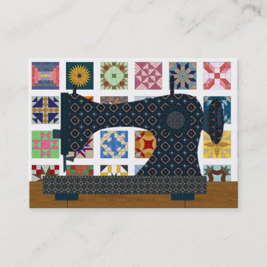 De Visite Carte Quilter / Seamstress - SRF (Devant)