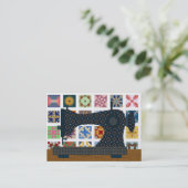 De Visite Carte Quilter / Seamstress - SRF (Debout devant)