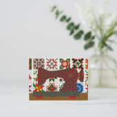 De Visite Carte Quilter / Seamstress - SRF (Debout devant)