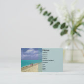 De Visite Carte rack plage (Debout devant)