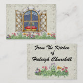 De Visite Carte révisée "De La Cuisine De" - SRF (Devant / Derrière)