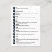 De Visite Carte Rune Symboles Et Significations (Dos)