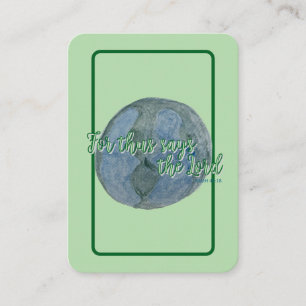 De Visite Carte Sainte – Il a façonné la terre