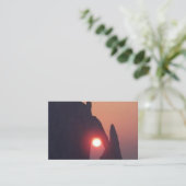 De Visite Carte simple (Debout devant)