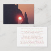 De Visite Carte simple (Devant / Derrière)